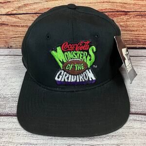 Vintage 1990s Starter Monsters Of The Gridiron Snapback Hat